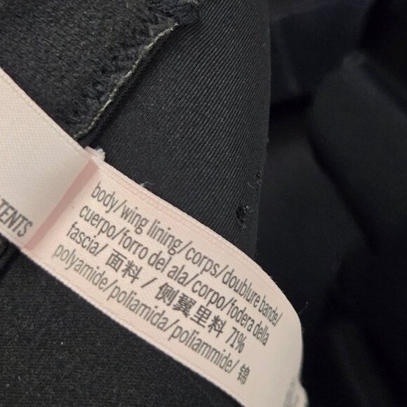 Victoria's Secret Size 34DD Featherweight Max Black Sports Bra High Impact - Picture 13 of 15